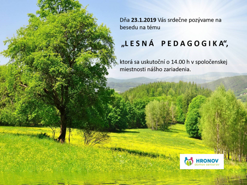 lesná pedagogika