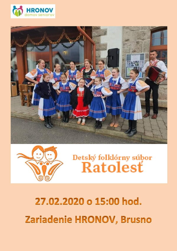 Detský folklórny súbor Ratolesť z Detvy