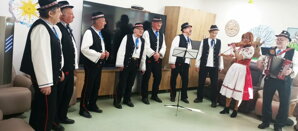 Spevácka skupina Borovô u nás v Hronove