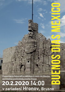 Prezentácia fotografií a zážitkov z cesty po Mexiku architekta-cestovateľa Jozefa Frtúsa