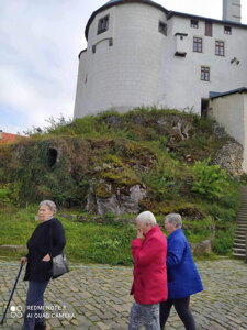 Návšteva hradu - Slovenská Ľupča